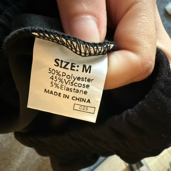 NWT High Waisted Wide Leg Sweatpants with Pockets Yoga Pants - Picture 5 of 9